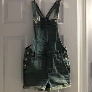 Jean short overalls Madewell